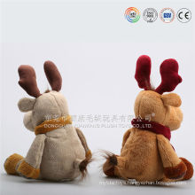 christmas holiday home decorative reindeer stuffed animals